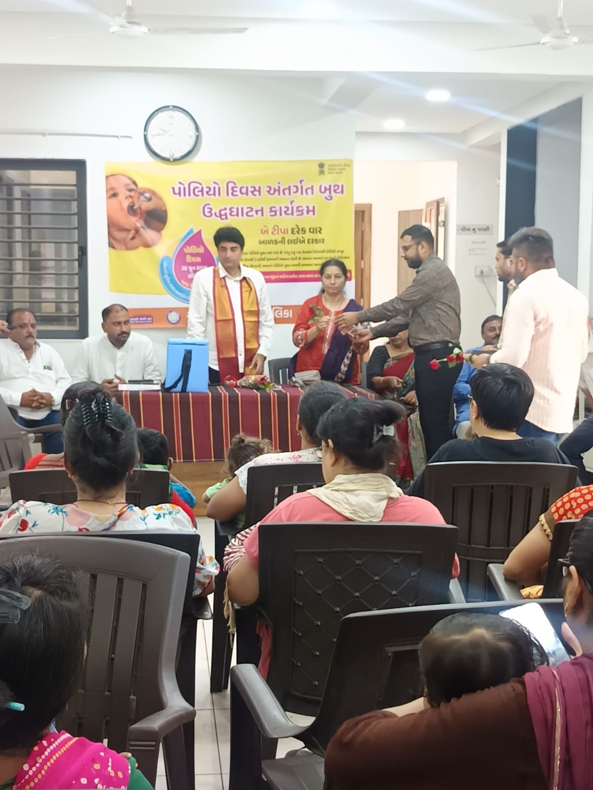  રાજકોટમાં પોલિયો સામે મહાઅભિયાનનો પ્રારંભ : ૧.૯૬ લાખથી વધુ બાળકોને રસી પીવડાવવાનો લક્ષ્યાંક