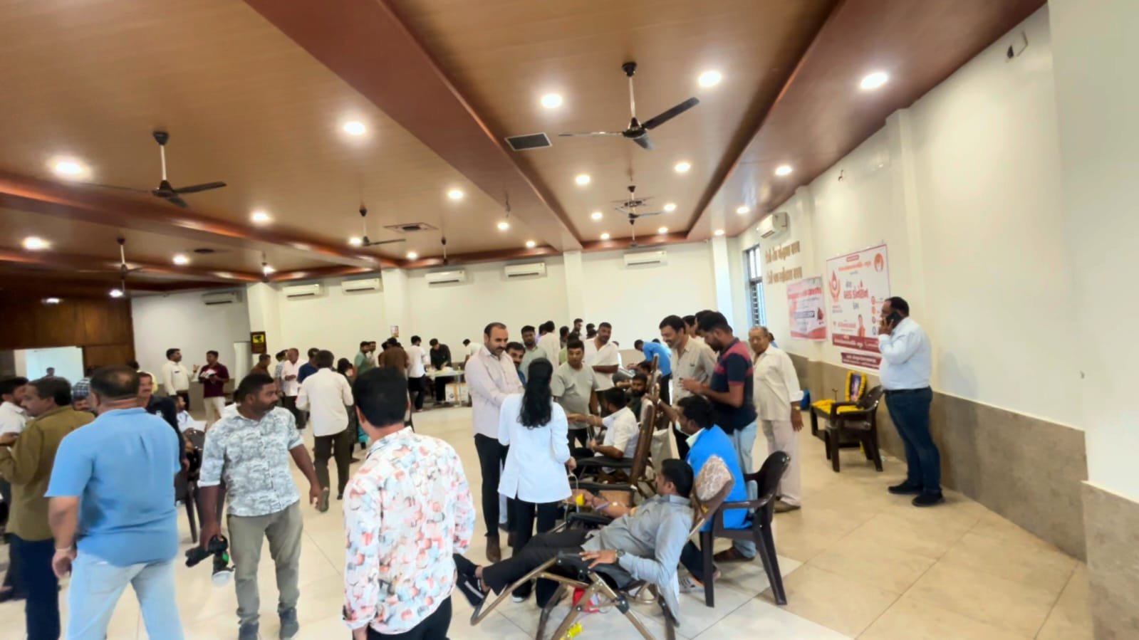 રાજુલામાં બાપા સીતારામ સેવા સમિતિ દ્વારા ભવ્ય આયોજન આયોજિત બ્લડ કેમ્પમાં ૧૫૧ બોટલ રક્ત એકત્રિત