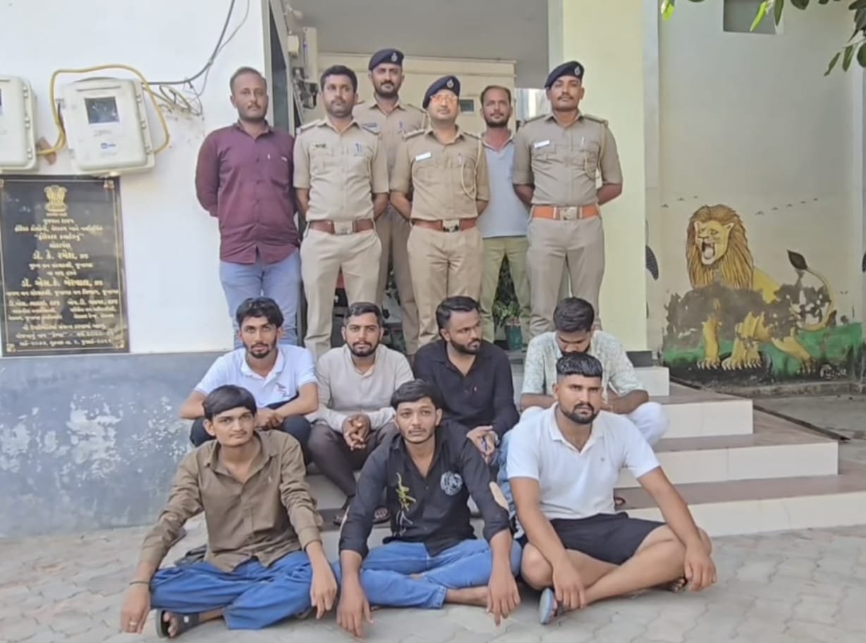 વેરાવળના મંડોરમાં ગેરકાયદે સિંહ દર્શનનો પર્દાફાશ, મોરબીના બે સહિત સાત શખ્સો ઝડપાયા