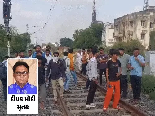 વિસનગર પાલિકાના  ભાજપના બિનહરીફ થયેલા કોર્પોરેટરનો ટ્રેન હેઠળ આપઘાત