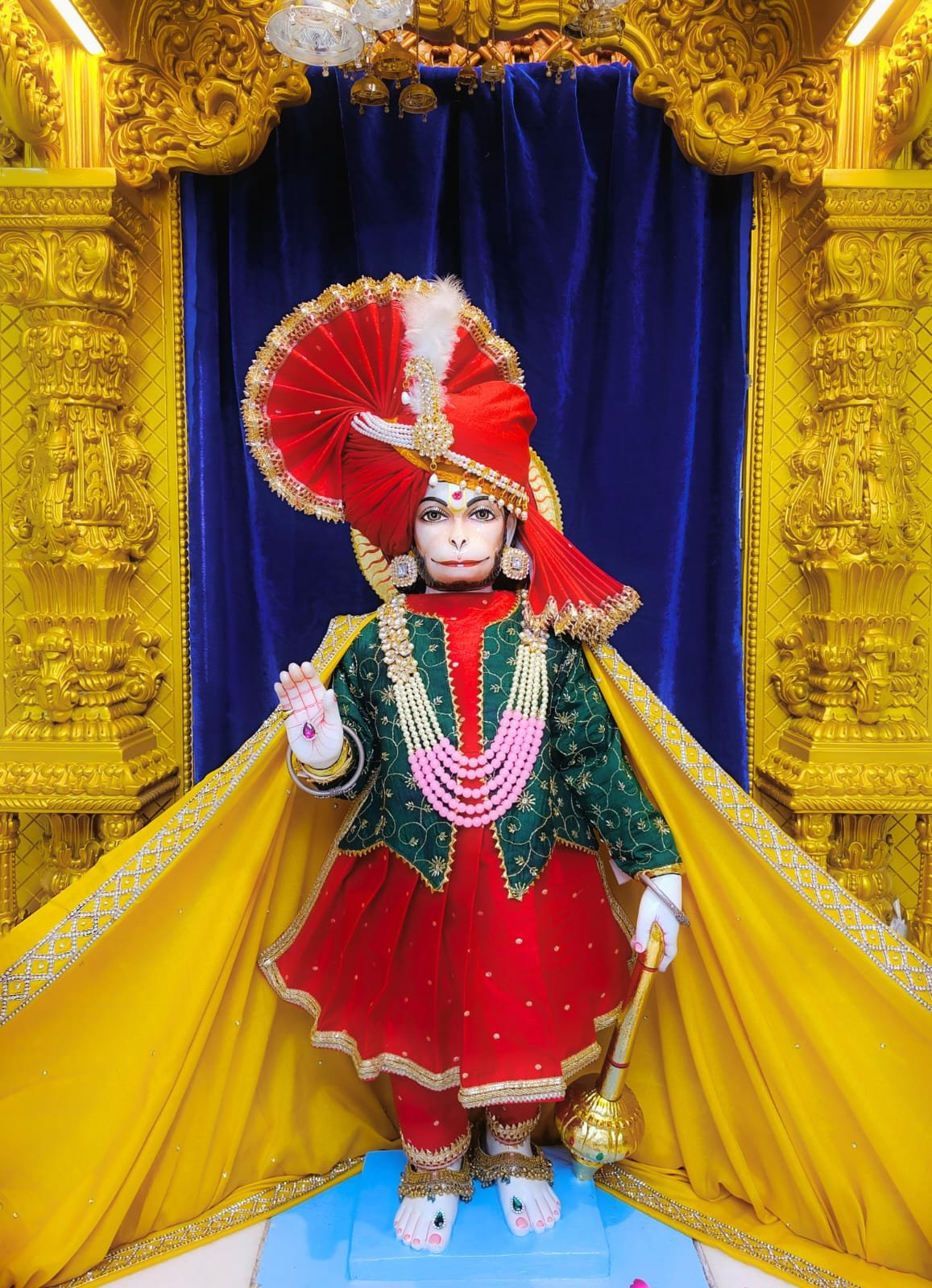 શ્રી સંકલ્પસિદ્ધ હનુમાનજી મહારાજના દિવ્ય રાજવી શણગાર