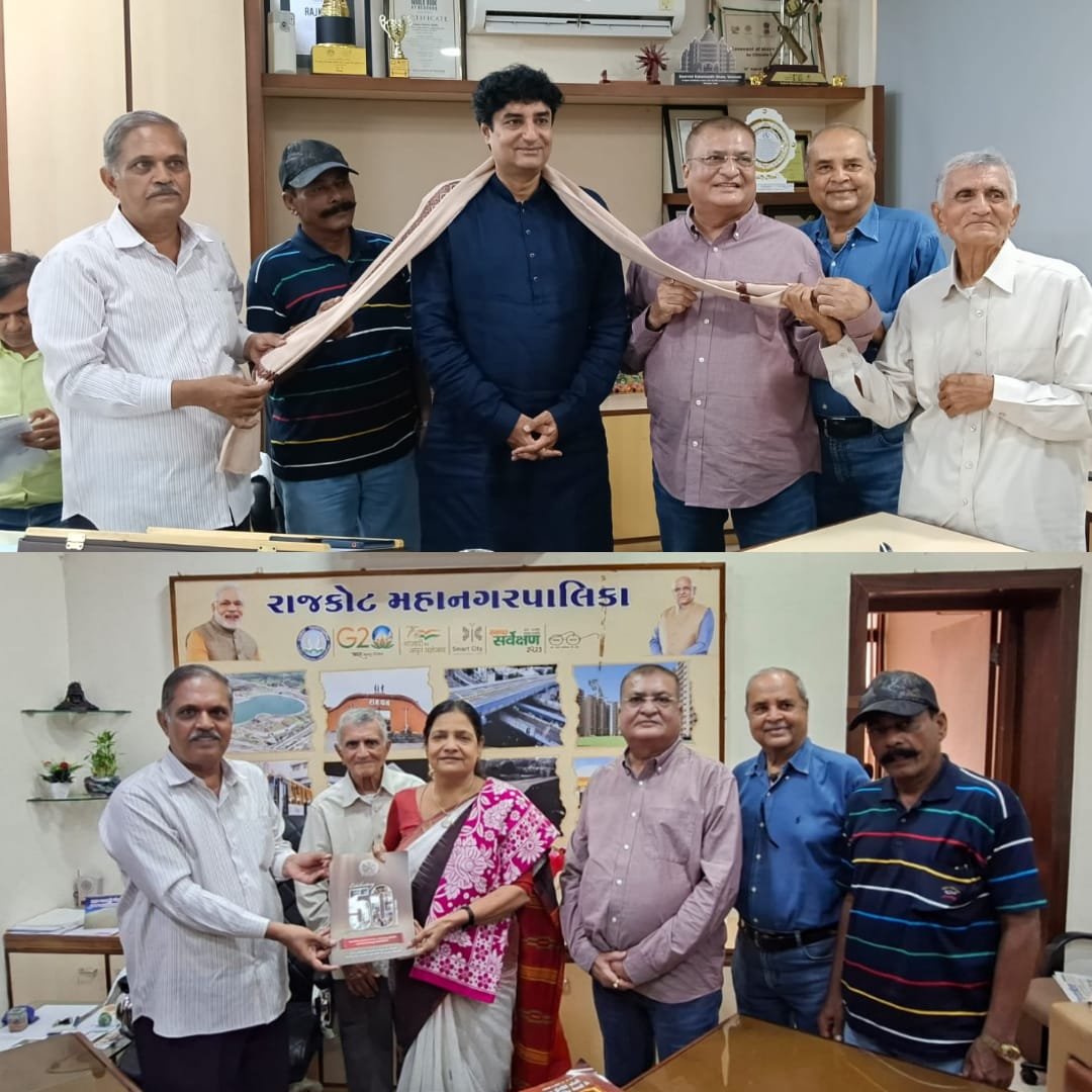 સૌ.યુનિ. કર્મચારી મંડળ દ્વારા મનપાના નવનિયુક્ત પદાધિકારીઓનું બહુમાન