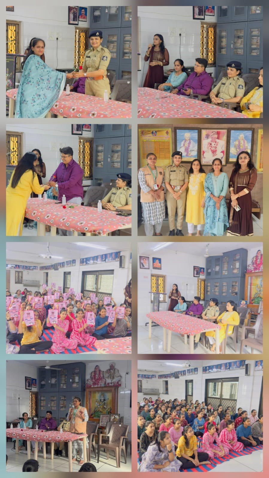 મણિમા કન્યા સંસ્કાર કેન્દ્રમાં ‘શી ટીમ’નો સાયબર અવેરનેસ અને આત્મરક્ષણ જાગૃતિ કાર્યક્રમ યોજાયો