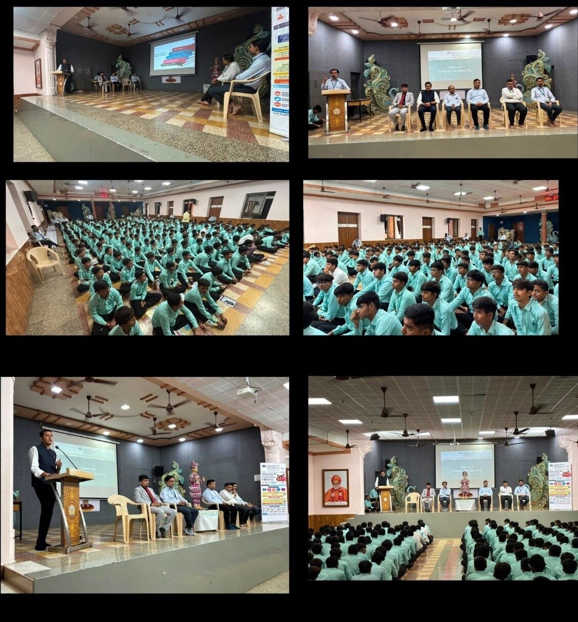સ્વામિનારાયણ ગુરુકુલ વિદ્યાલય ખાતે વિદ્યાર્થીઓ માટે કંપની સેક્રેટરી કારકિર્દી માર્ગદર્શન સેમિનાર યોજાયો