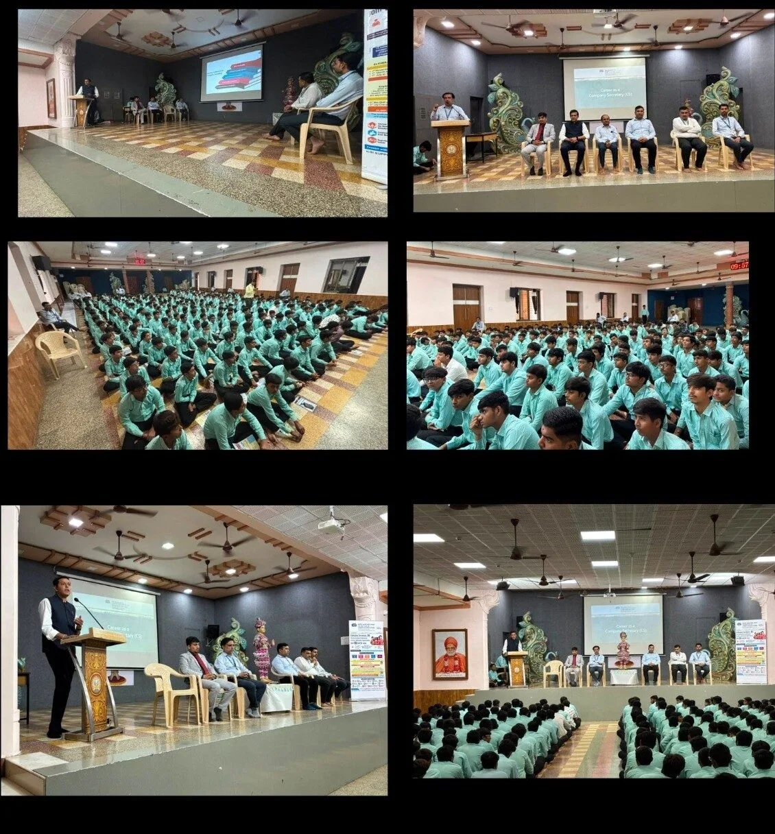 સ્વામિનારાયણ ગુરુકુલ વિદ્યાલય ખાતે વિદ્યાર્થીઓ માટે કંપની સેક્રેટરી કારકિર્દી માર્ગદર્શન સેમિનાર યોજાયો
