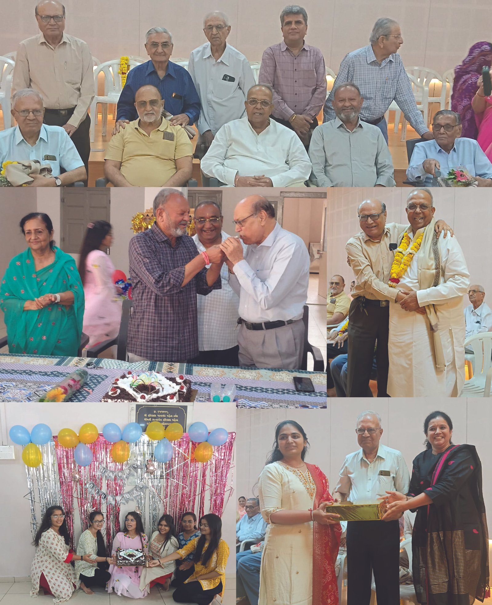 કાઠીયાવાડ બાલાશ્રમના મુખ્ય દાતા રાજવી પરિવારના સ્વજનોનું સંસ્થા દ્વારા સન્માન