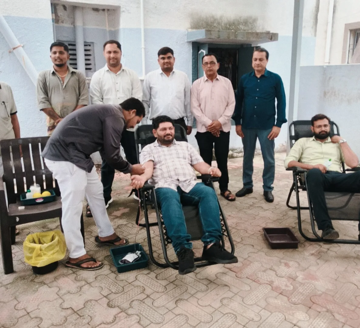 ઉનામાં ઇસ્માઈલી CIVICના બેનર હેઠળ ભવ્ય રક્તદાન શિબિર યોજાઈ