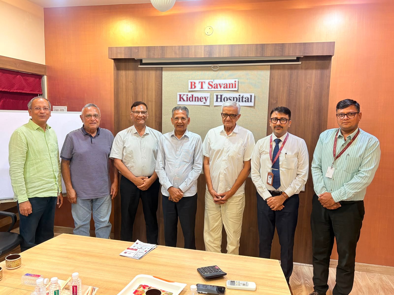 બી.ટી. સવાણી કિડની હોસ્પિટલમાં MLA રમેશભાઈ ટીલાળાની શુભેચ્છા મુલાકાત