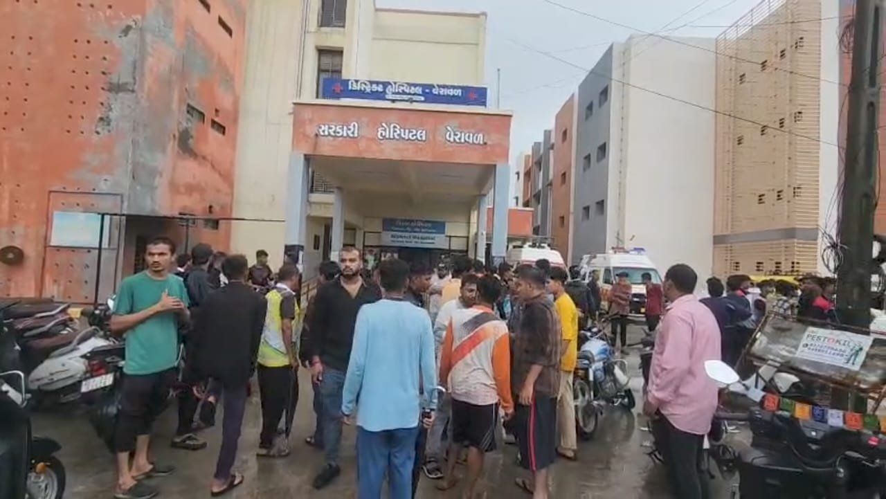 વેરાવળના જાલેશ્વર દરિયાના મોજામાં બે પિતરાઈ બહેનો તણાઈ, એકનું મોત : એક સારવારમાં