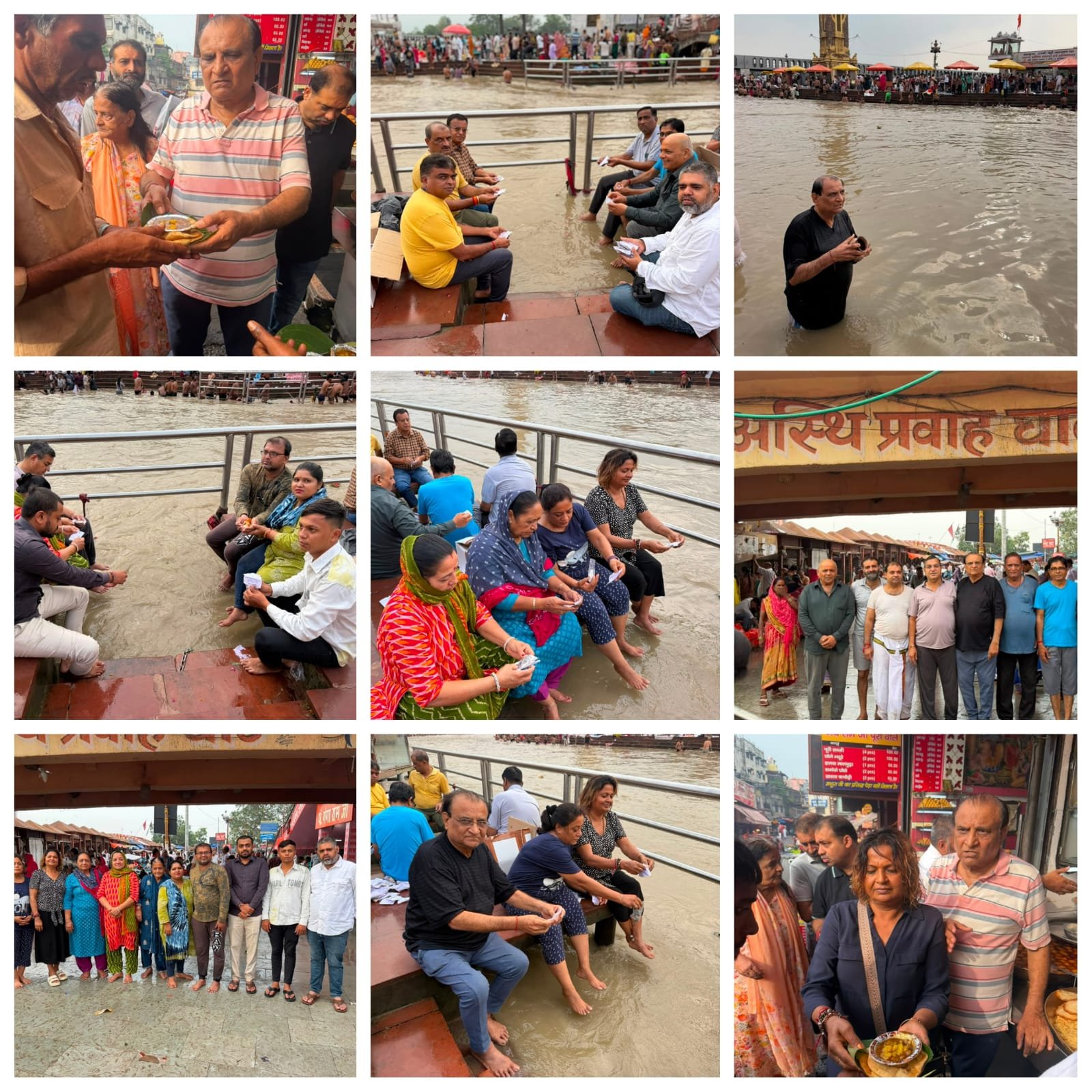 સરગમ કલબ દ્વારા હરિદ્વારમાં ૨૫૦૦ અસ્થિઓનું વિસર્જન કરાયું