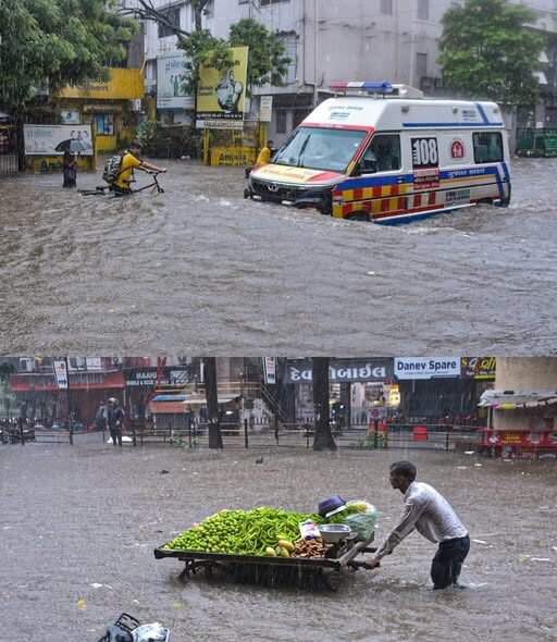 સુરત બન્યું ફ્લડ સિટી, 9ના કરુણ મોત
