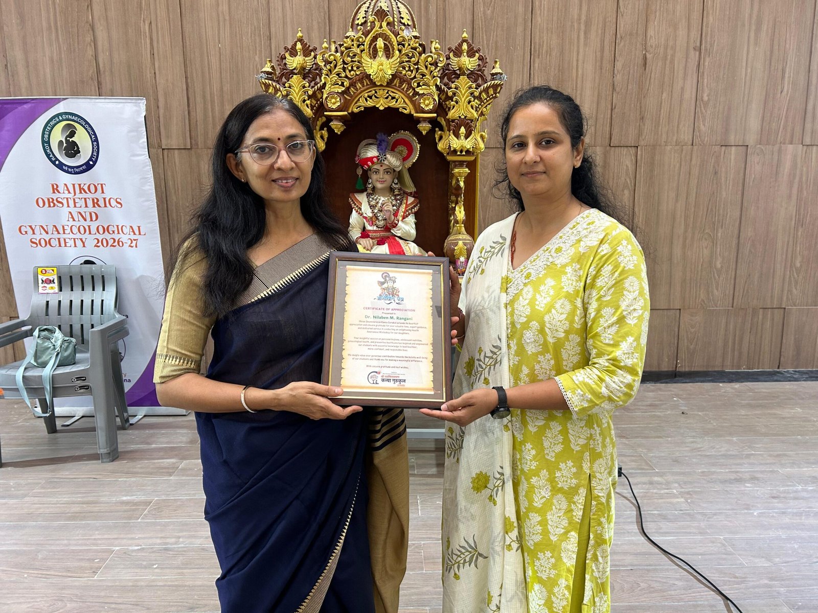 સ્વામિનારાયણ કન્યા ગુરુકુલમાં કિશોરી આરોગ્ય જાગૃતિ સેમિનાર યોજાયો