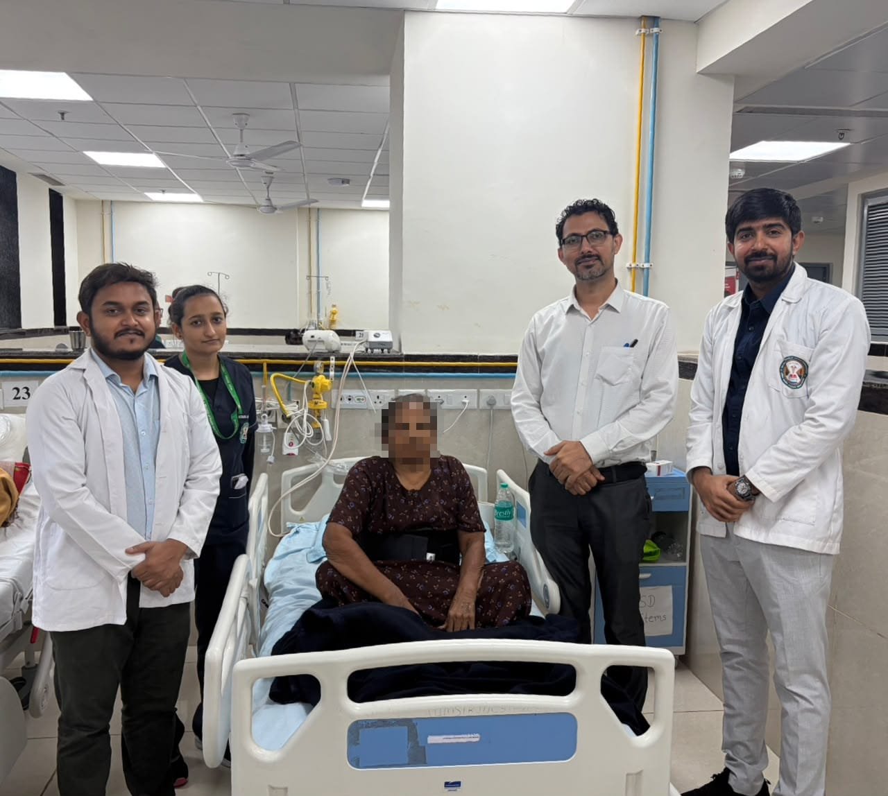 રાજકોટ એઈમ્સમાં ૭૮ વર્ષિય દર્દીની જટીલ લેબર સ્પાઈનની સર્જરી