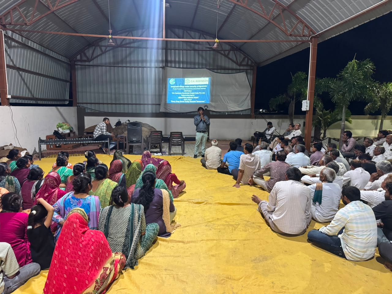 રાજકોટના અરડોઈ ગામે ગીરગંગા પરિવાર ટ્રસ્ટ દ્વારા ગ્રામસભા યોજાઈ