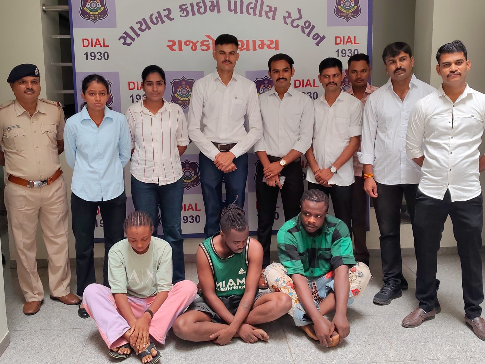 જર્મન યુવતી સાથે લગ્નની લાલચ આપી 6.31 લાખની ઠગાઈ કરનાર ત્રણ આફ્રિકન દિલ્લીથી ઝડપાયા