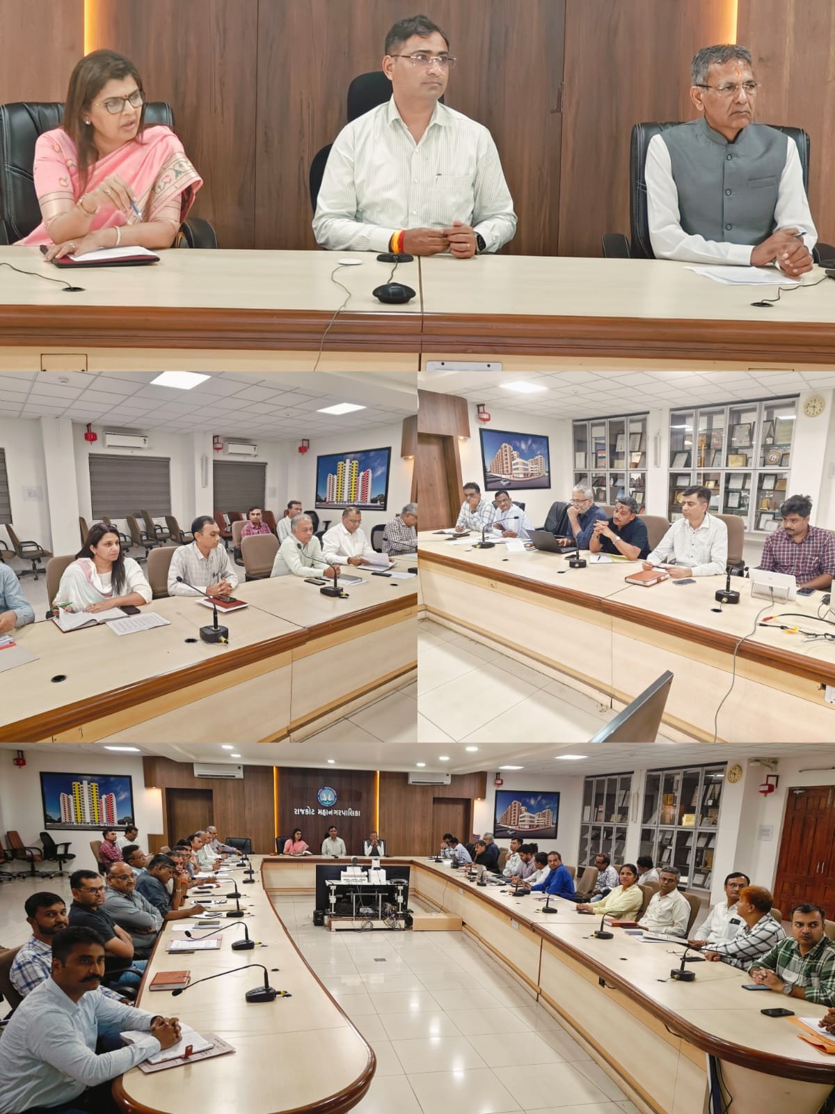 મનપાની સંકલન બેઠકમાં રોડ-રસ્તા, ગટર અને દુષિત પાણીના પ્રશ્નોની છડી