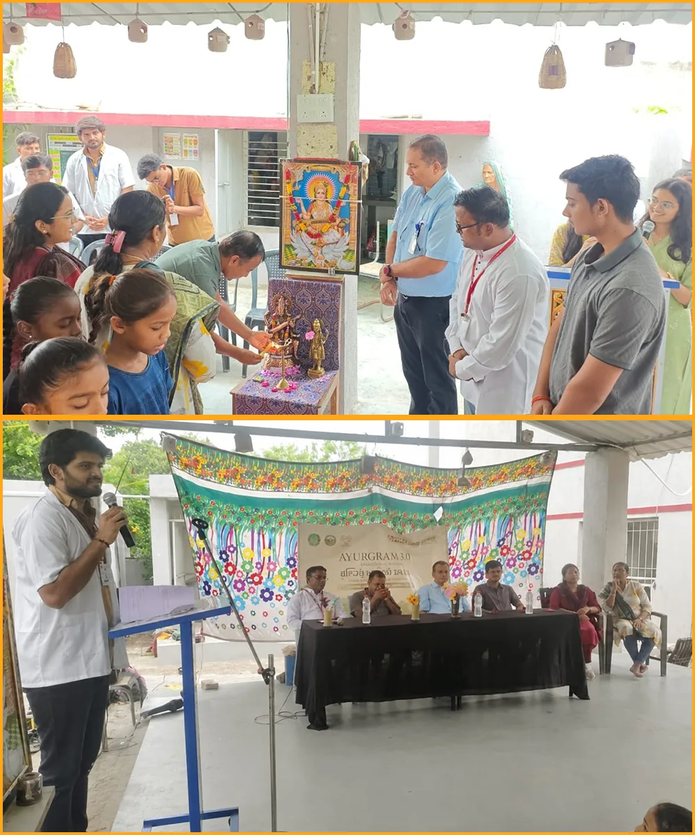 વી. એમ. મહેતા આયુર્વેદ સંસ્થાન દ્વારા છાપરા ગામે “આયુર્ગ્રામ 3.0 – રાઉન્ડ 2” નો પ્રારંભ: